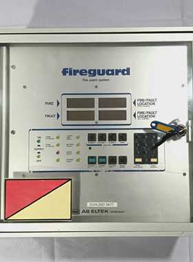ELTEK TYPE FIREGUARD 8/LB/ZL FIRE ALARM PANEL UNIT 242706