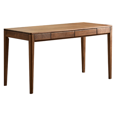 yamoo简约北美黑胡桃木北欧书桌