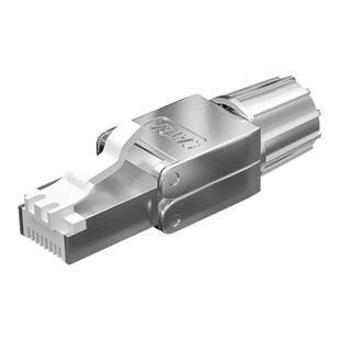 YOUYSI 免压水晶头超五5六6千兆七7类万兆免工具压接网线家用免打