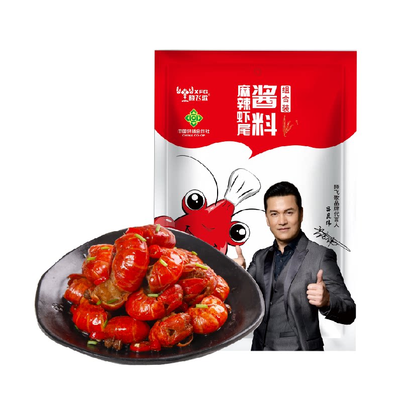 晓飞歌麻辣虾球秘制酱138g