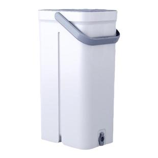 懒人立式拖把桶单桶涮洗拖把桶竖式拖地桶家用长方形可接空调水桶