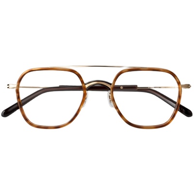 Masunaga日本增永双梁方框眼镜架