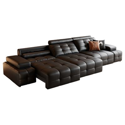 法莎蒂颂悦真皮电动沙发床