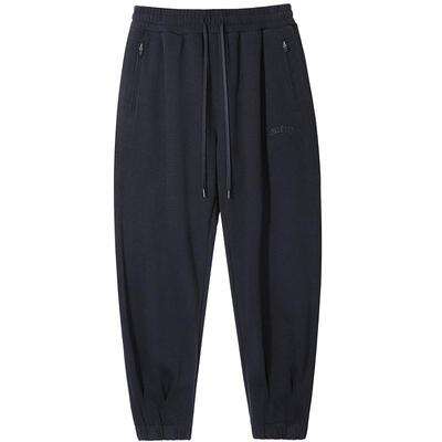 肌肉狗宽松直筒健身男运动长裤