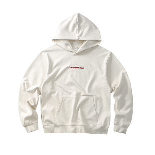 CoosRetro 秋季潮牌男士大口袋前后刺绣logo撞色连帽运动加厚卫衣