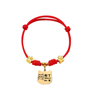 狗牌定制防丢宠物身份牌猫牌刻字项圈狗狗项链铃铛饰品猫咪吊牌