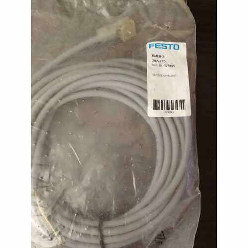 议价全新FESTO电磁阀电缆插座KMEB-2-24-5-LED174845