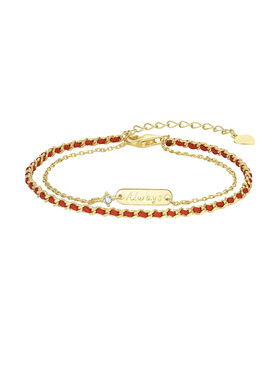 kcooou原创「情窦红绳」手链