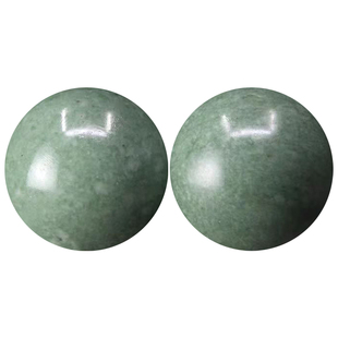 石头手把件手球手指练手手转球中老年人和田玉甩球锻炼康复小握把