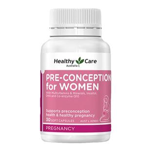 【特惠】HealthyCare复合维生素B胶囊vc叶酸b12女士备孕卵泡调理