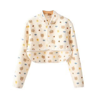 莎丽绒护肩颈椎坎肩睡觉防寒保暖护背长袖春秋冬女士产妇月子披肩