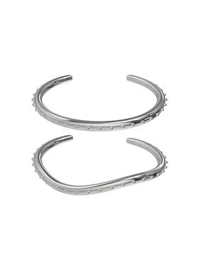 KVK白系列花瓣情侣手镯