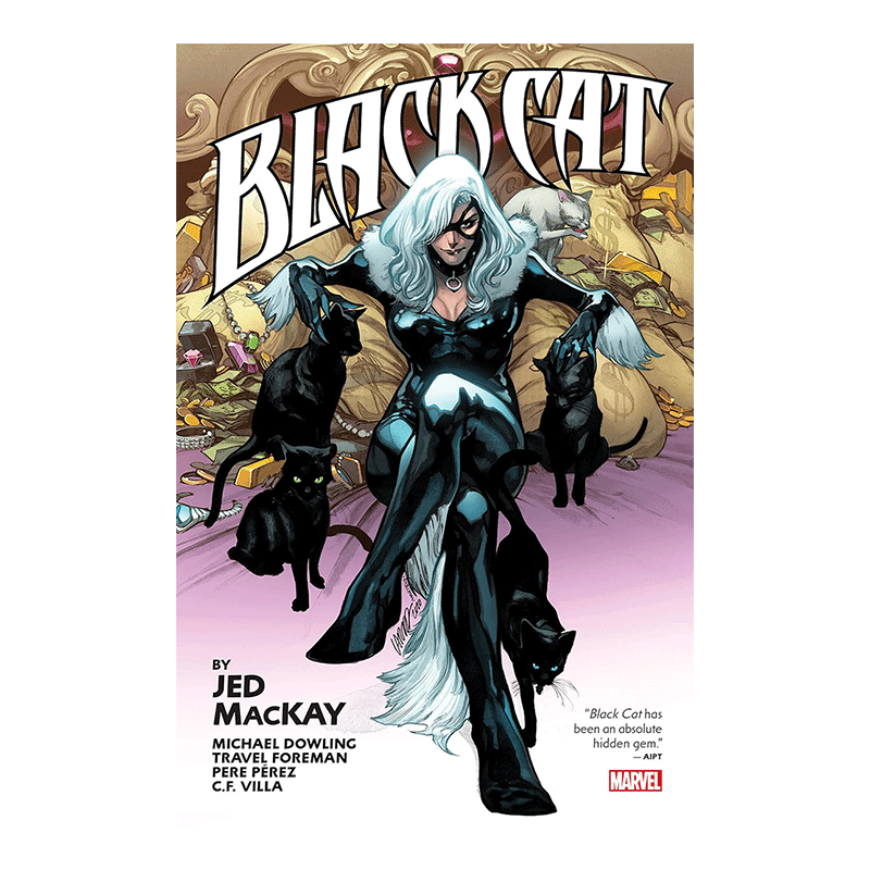 【现货】漫威漫画 黑猫:杰德·麦凯总集 Black Cat by Jed Mackay Omnibus 菲丽西亚·哈代 英文漫画书原版图书 超级英雄系列美漫