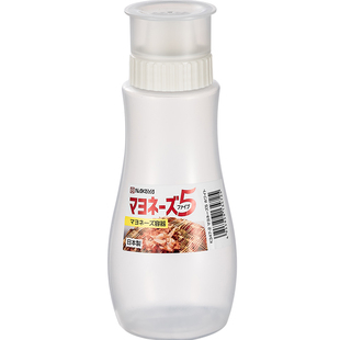 日本进口多孔挤酱瓶厨房沙拉酱挤压瓶家用酱油醋调料瓶油壶蜂蜜瓶