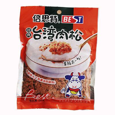 特价倍思特台湾风味150g袋装肉酥