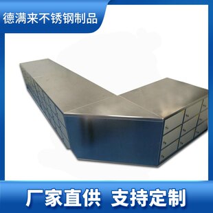 定制不锈钢鞋柜电子厂L型铁皮鞋柜通风柜易打扫L型鞋柜商用铁皮柜