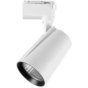 雷士照明COB轨道射灯Ra95商用24W30W35W服装店铺展厅led导轨灯