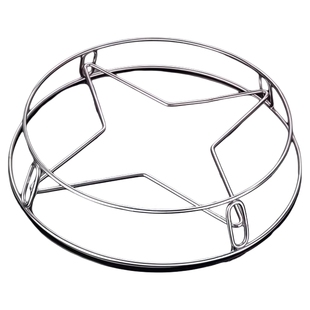 不锈钢锅架厨房家用置物架子放锅盖隔热防烫锅具锅垫支架蒸架收纳