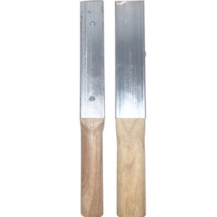 风管拍板合缝打板包铁皮方尺枣木拍板通风管道制作工具合管木拍