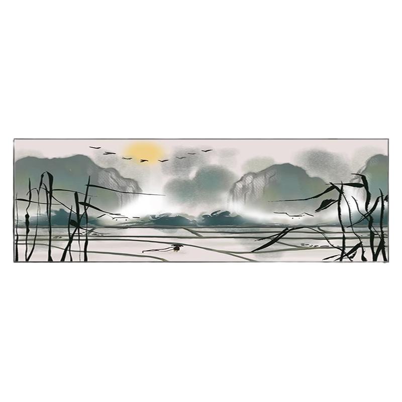 大气江南山水客厅书房挂画中式