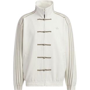 Adidas/阿迪达斯官方正品三叶草蛇年新年男女款新中式外套JZ9944