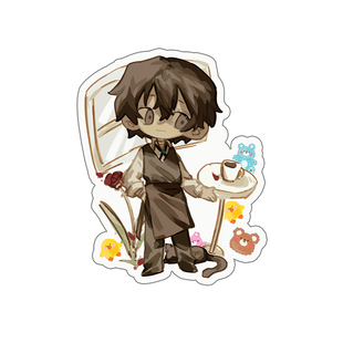 【幕醒森林】文豪野犬周边中岛敦 芥川龙之介立牌挂件钥匙扣吧唧