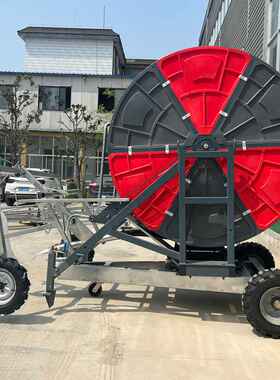 喷灌机浇地用自动绞盘式喷灌机75-400米农用高标准农田灌溉