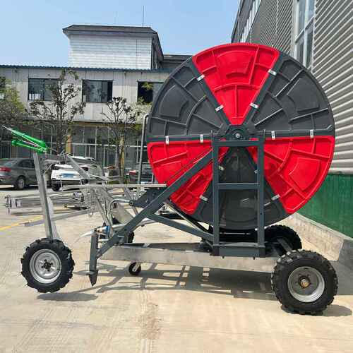 喷灌机浇地用自动绞盘式喷灌机75-400米农用高标准农田灌溉