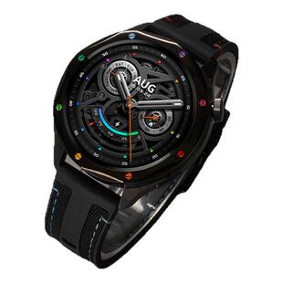 适用小米Watch S4手表15周年版表圈S3专用官方同款xiaomi4代运动智能硅胶表带三四代秋冬男女新款腕带金属