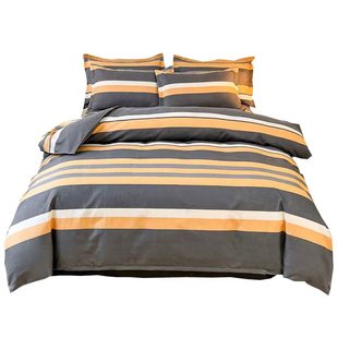 纯棉加厚被套单件单人学生宿舍被罩150x200x230全棉180x220cm褥子