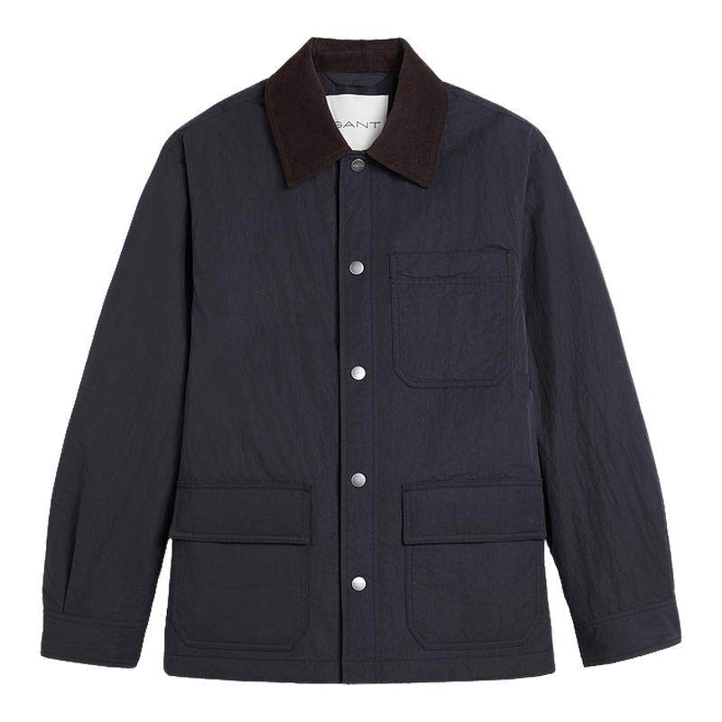 GANT/甘特26秋冬男装新品复古超轻棉服巴恩风工装通勤夹克外套