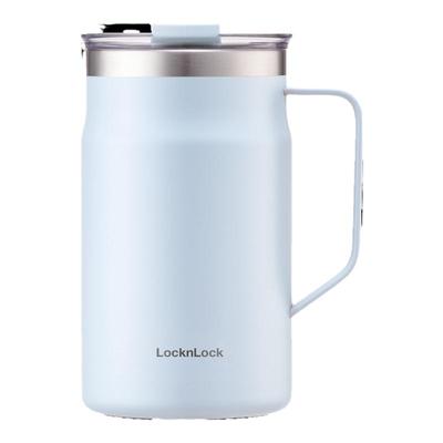 乐扣高颜值不锈钢保温杯马克杯