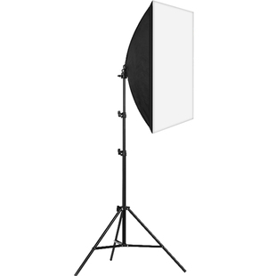 【高亮】直播补光灯网红主播美颜LED柔光间室内灯光设备打光专用箱拍照摄影拍摄专业照相发丝抖音落地架支架