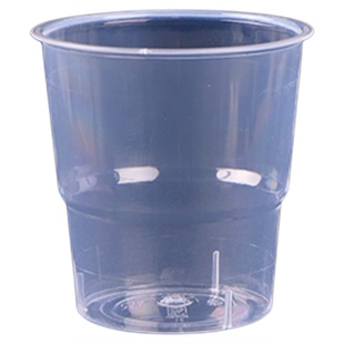 一次性航空杯子食品级加厚加硬透明太空杯商务待客专用家用塑料杯