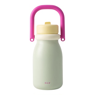 OCE多巴胺提手保温杯吸管杯女生高颜值水杯大容量双饮办公室杯子