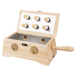 艾灸盒随身灸家用器具大全木制罐全身通用肚子腹部中医院专用正品