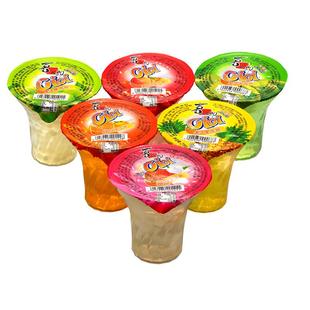 喜之郎cici果冻爽218g钻石杯装可吸果汁果粒荔枝香橙蜜桃菠萝葡萄