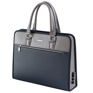 手提证件包营业执照印章收纳包商务办公资料文件袋带密码锁收纳袋