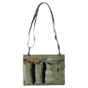 马登工装美式多口袋机能单肩邮差斜挎包户外山系腰包侧肩男背包小