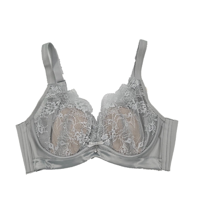 西维娅深V超薄水晶杯蚕丝文胸