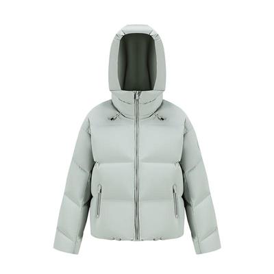 【刘雨昕同款】美力城羽绒服女款2025年新款冬休闲短款鹅绒服036