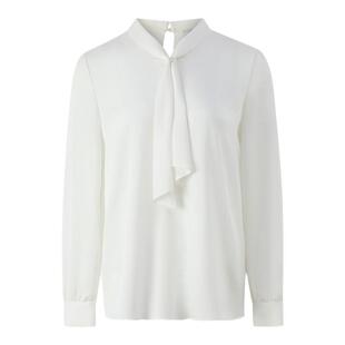 【醋酸】PRICH法式系带长袖衬衫春新款淡人职场通勤衬衣女