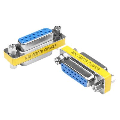 2排15针 转接头 DB15 公对公 母对母 公对母 一体转换接头 转接头