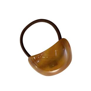 麦承欢同款弧形醋酸发圈韩国甜美扎头发绳丸子头绳百搭绑马尾皮筋