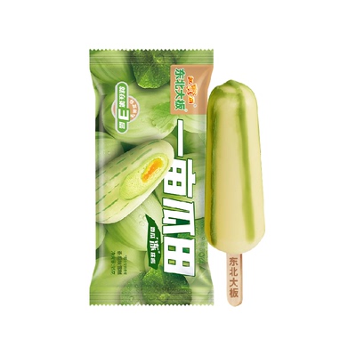 东北小板香瓜味冰淇淋