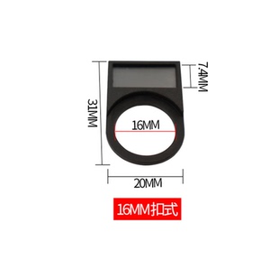 22mm插入式 按钮标示牌标识信号灯16mm标牌配电箱柜标志标签框 扣式