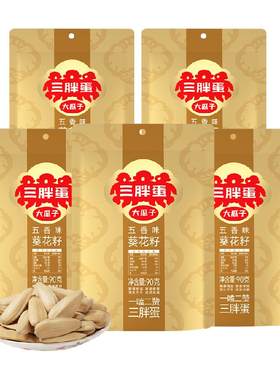 三胖蛋五香味瓜子90g*5