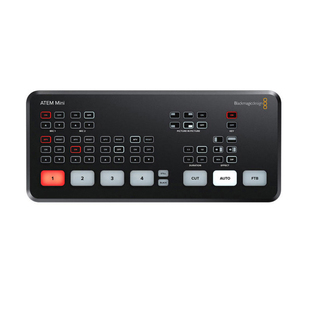 Blackmagic Design BMD导播切换台atem mini Extreme ISO pro 4路8路高清直播视频推流麻将比赛直播采集卡