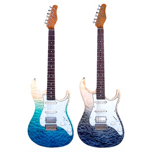 Tagima塔吉玛 STELLA DW斯特拉电吉他 专业升级新款渐变色单单双