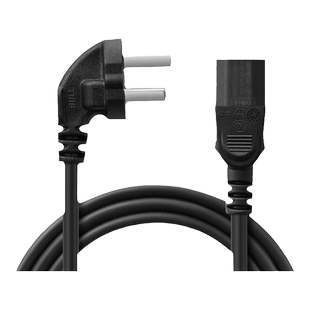 公牛插座旗舰店三孔电源线电热水壶电饭煲显示器耦合器连接线插头